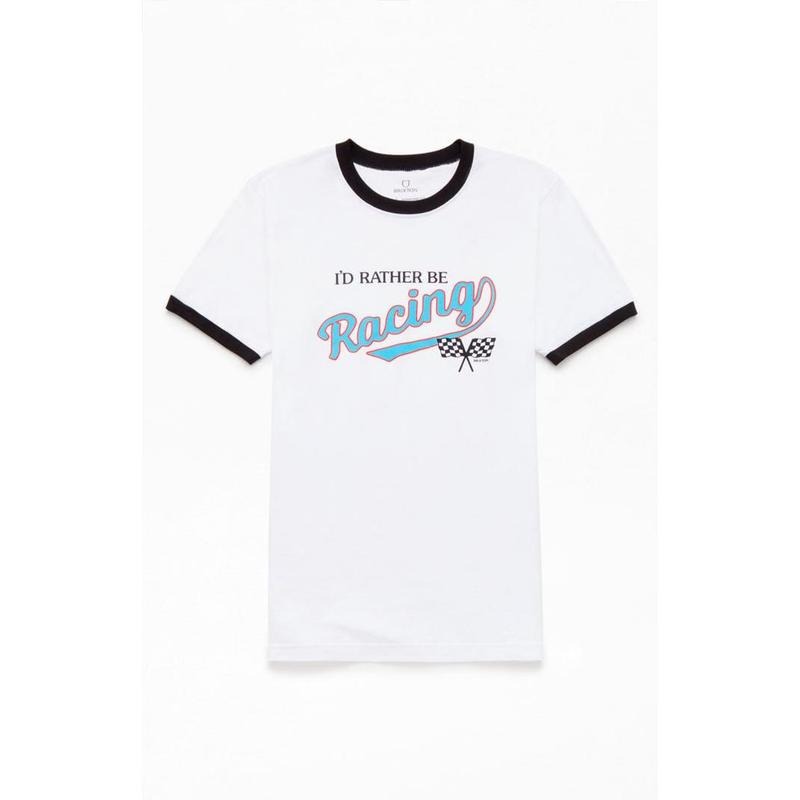Brixton Men's Rather Ringer T-Shirt - Multicolor Hoodie, Sweatshirt | HypeCrazeTee.com