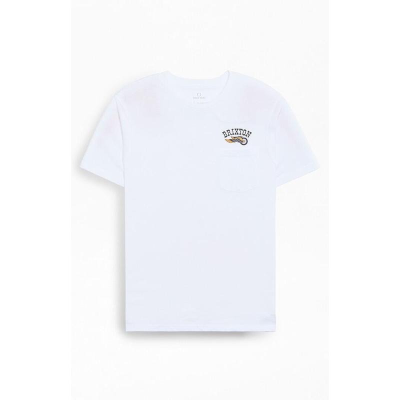 Brixton Men's Roller Pocket Tailored T-Shirt - Multicolor Hoodie, Sweatshirt | HypeCrazeTee.com