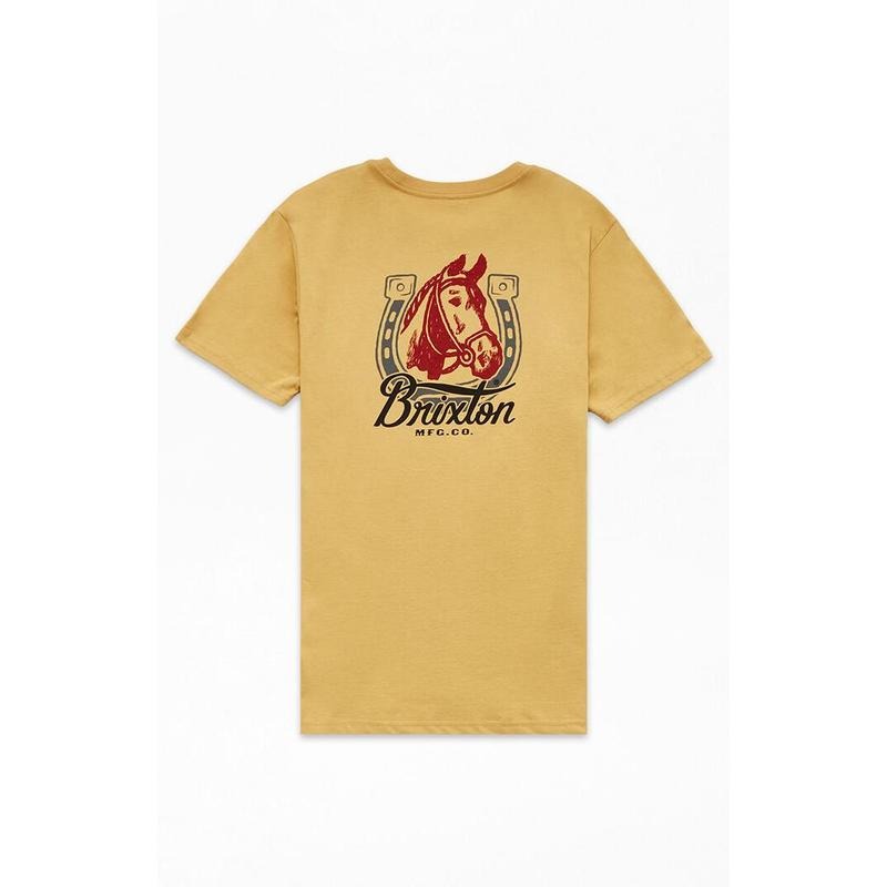 Brixton Men's Seymour Tailored T-Shirt - Multicolor Hoodie, Sweatshirt | HypeCrazeTee.com