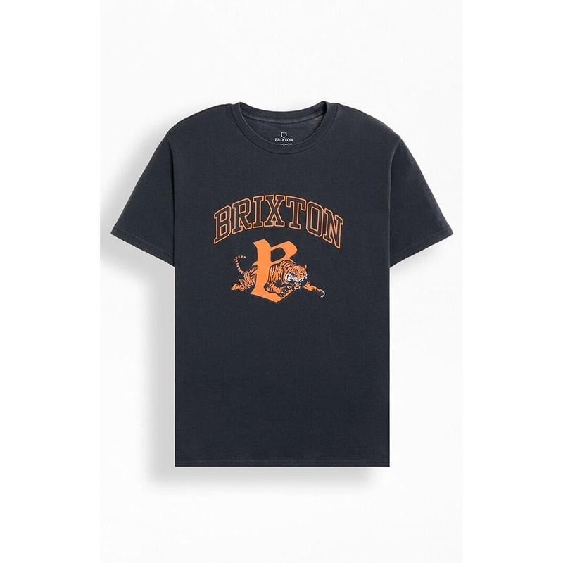 Brixton Men's Tiger Standard T-Shirt - Multicolor Hoodie, Sweatshirt | HypeCrazeTee.com