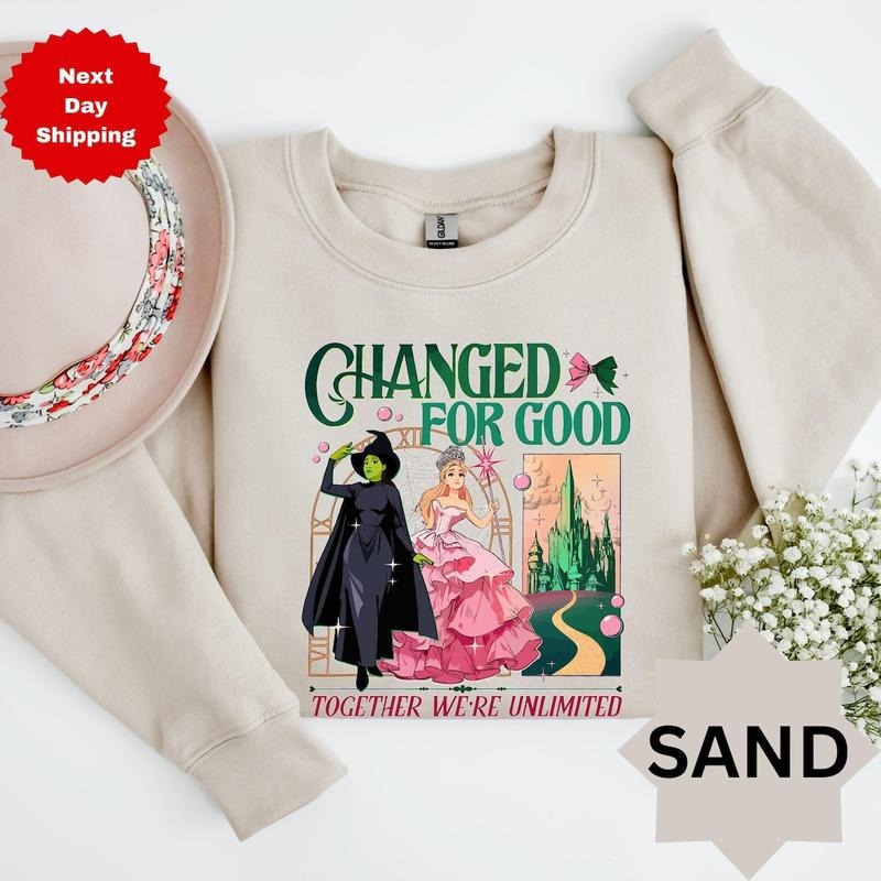 Broadway Fan Favorite Wicked Sweatshirt, Featuring Defy Gravity T-Shirts, Hoodie | HypeCrazeTee.com