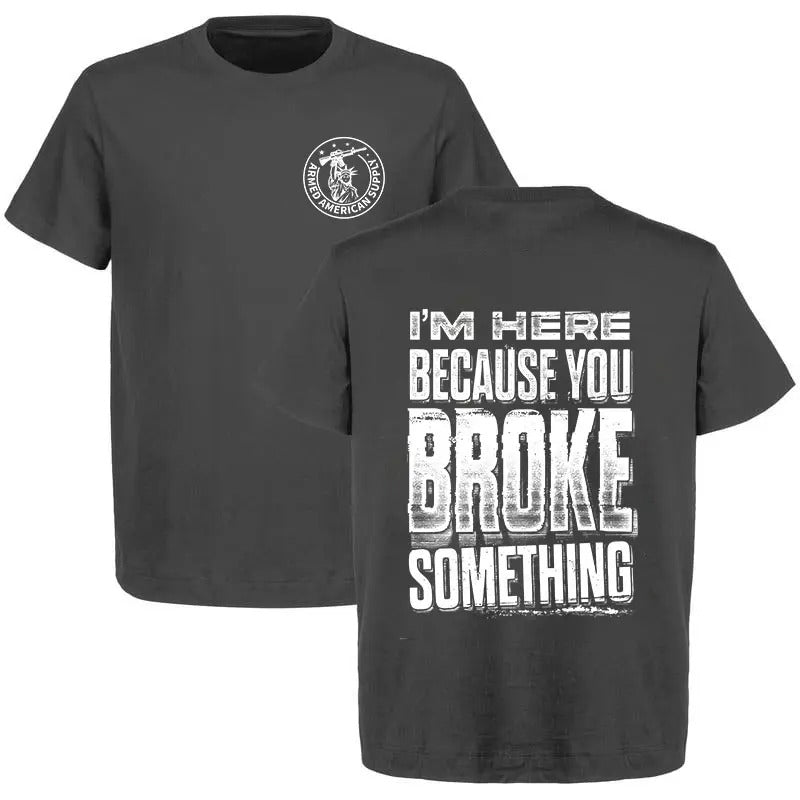 Broke Something - Hi-Visibility Safety Yellow UPF 50 Long Sleeve Sun Shirt Hoodie, Sweatshirt | HypeCrazeTee.com
