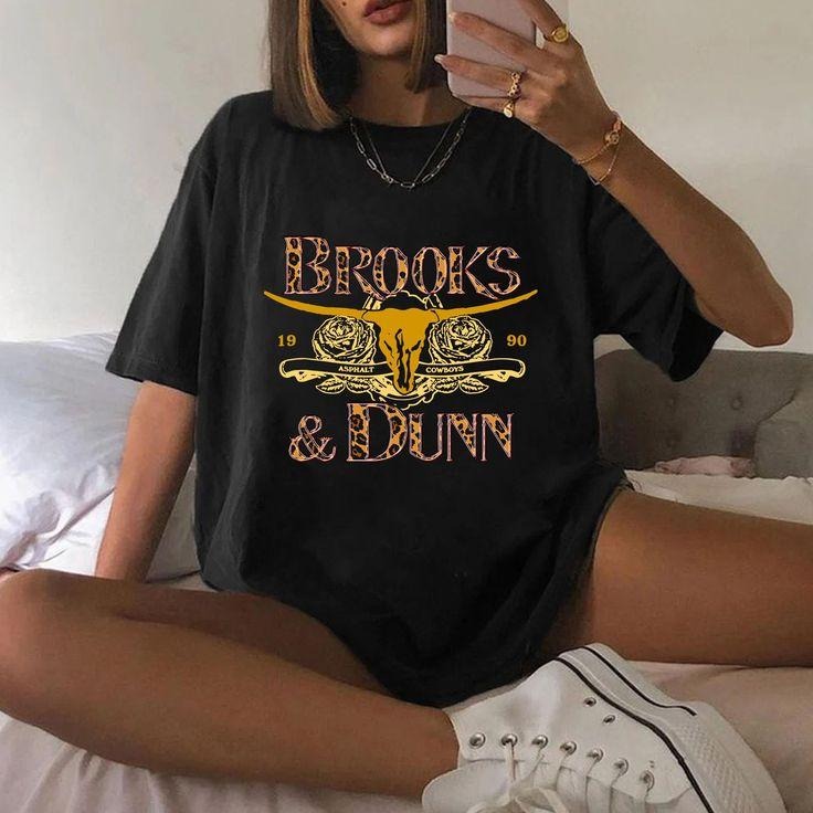 Brooks And Dunn T-Shirt Country Music Shirt, Neon Moon Shirt, Country Band, Gift For Her Hoodie, Sweatshirt