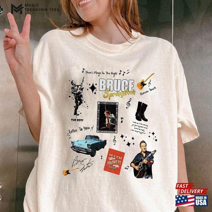 Bruce Springsteen And The E Street Band World Tour 2023 Shirt Hoodie, Sweatshirt | HypeCrazeTee.com