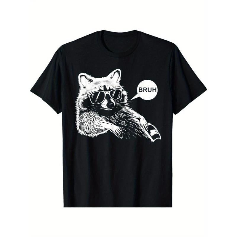 Bruh Raccoon Funny Trash Panda Lover Raccoon Meme Slang T-Shirt Made in USA Hoodie, Sweatshirt | HypeCrazeTee.com