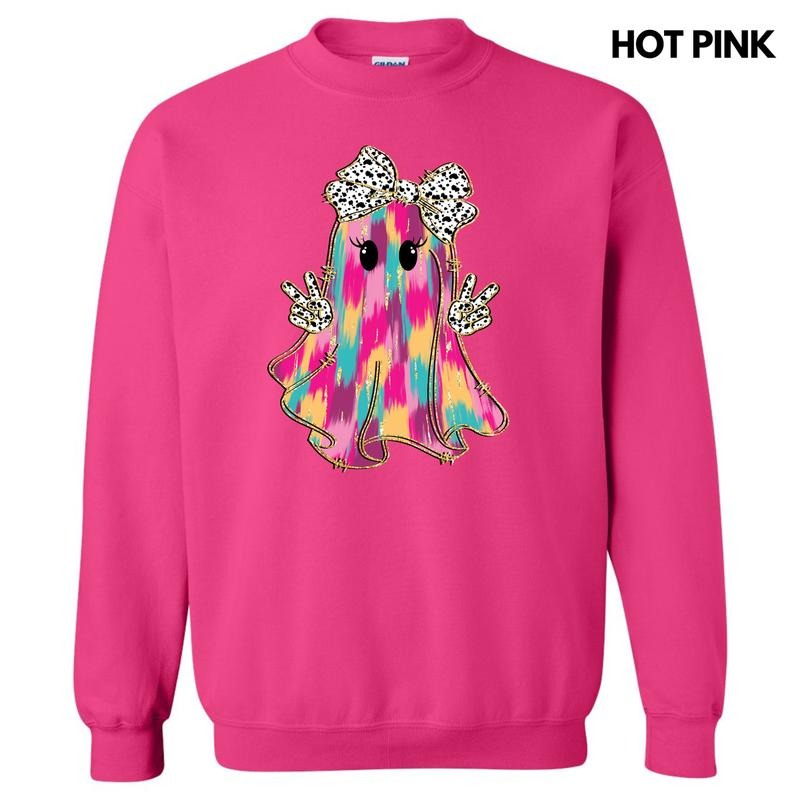 Brushstroke Ghostie Sweatshirt 'NLB' T-Shirts, Hoodie | HypeCrazeTee.com