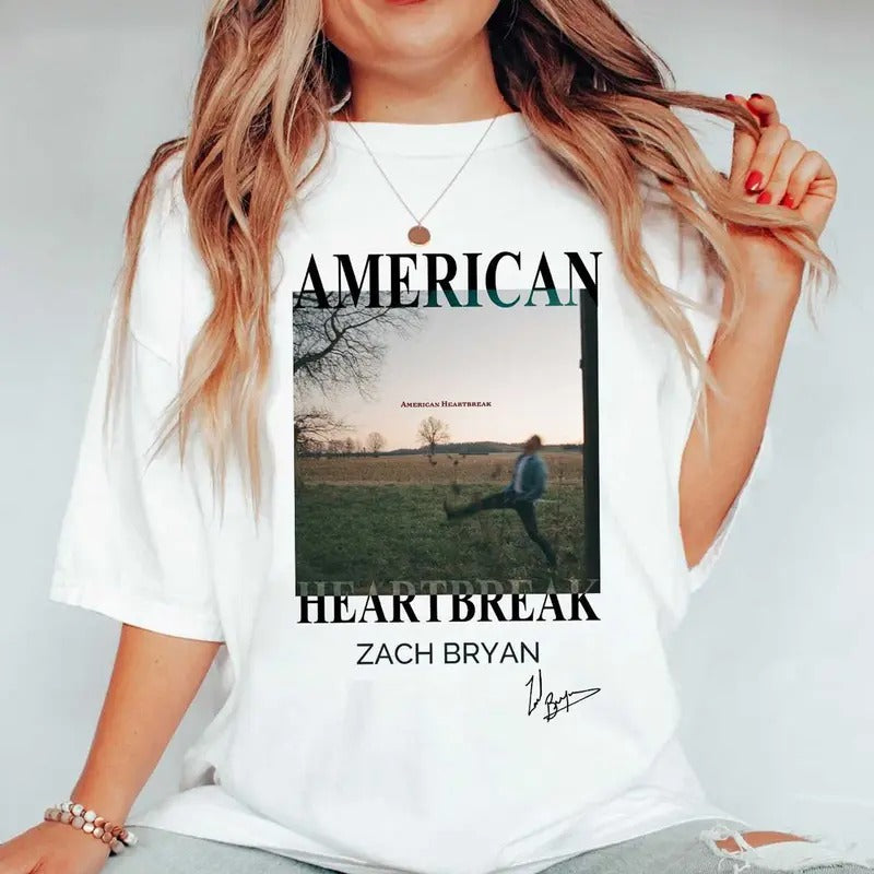 Bryan Album With Signature T Shirt, Music Lovers Top, Music Fest Apparel, Fans Merch, Unisex Short Sleeve Tee Shirt,...