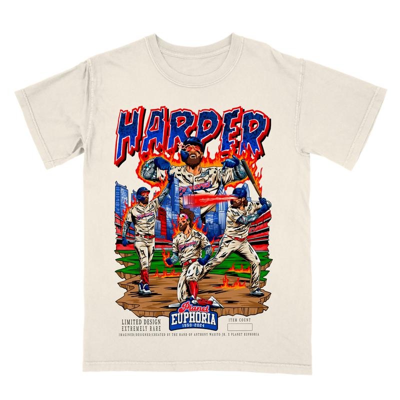 Bryce Harper V2 Tee - Soft and Comfortable Shirt - Menswear - Graphic T-Shirt Hoodie, Sweatshirt | HypeCrazeTee.com