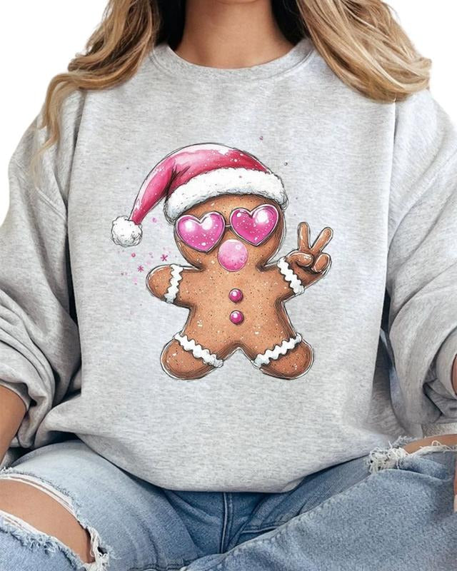Bubblegum Gingerbread Heavy-weight Crew Sweatshirt FALL NURSING T-Shirts, Hoodie | HypeCrazeTee.com