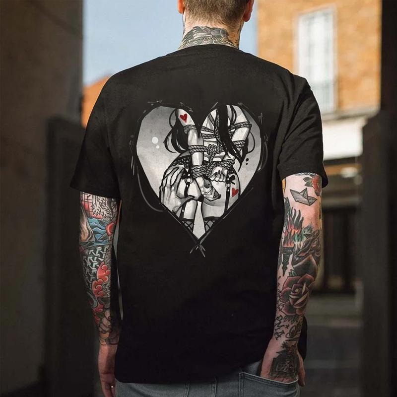 Bundle Game Print Men's T-Shirt - Naughty Clothes Men Hoodie, Sweatshirt | HypeCrazeTee.com