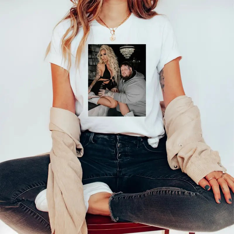 Bunniie & JeIIy R0ll Inspired T Shirt, Concert Tour 2024 Merch, Country Music Top, Unisex Short Sleeve Tee Shirt, Casual...