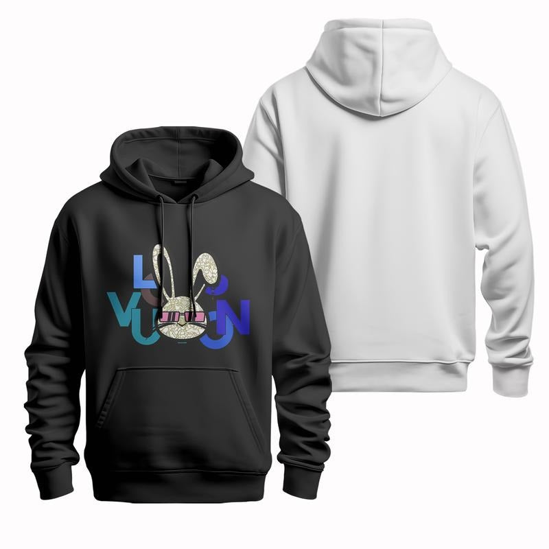Bunny - inspired fashion set: T - shirt, sweatshirt & hoodie for US trend-seekers | HypeCrazeTee.com