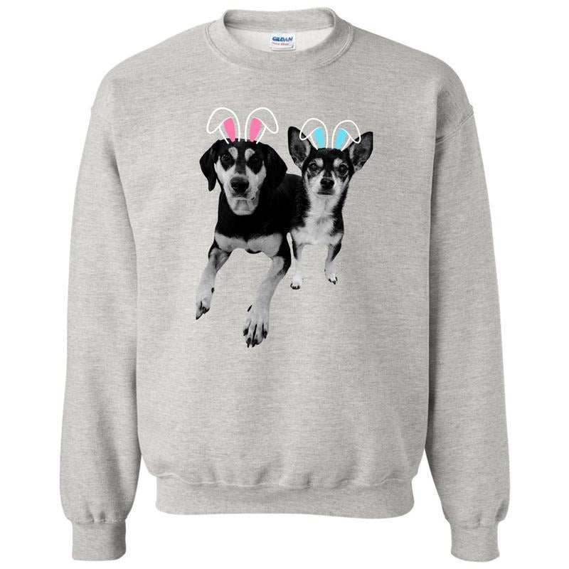 Bunny Ear Sweatshirt 'NLB' (CUSTOM) T-Shirts, Hoodie | HypeCrazeTee.com