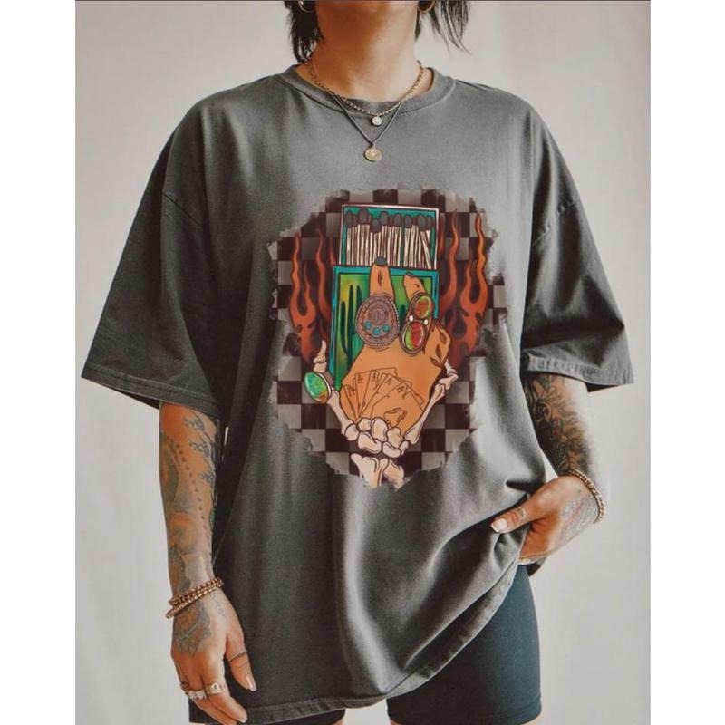 Burn It Tee, graphic tees women, western outfits women, western tops clothing, rodeo cowgirl outfits women, country...