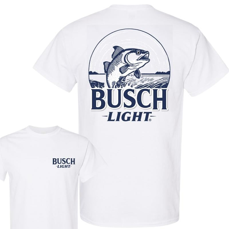 Busch Light Man's New Edition Shirt, Double Sides Graphic Tee, For Men, For Women Hoodie, Sweatshirt | HypeCrazeTee.com