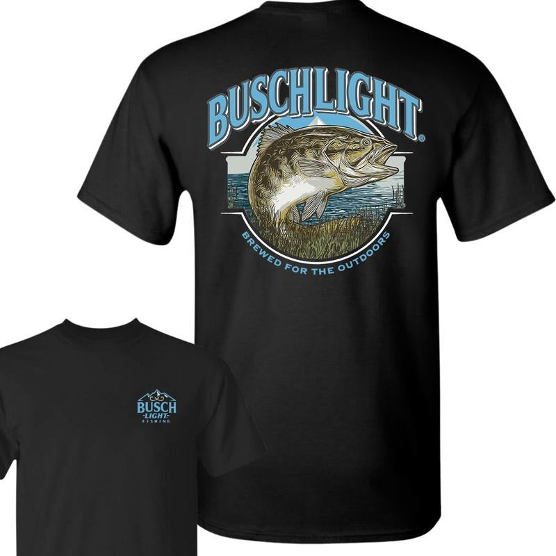 Busch Light Out Fishing T-Shirt, Unisex T-Shirt, Full Color T-Shirt, For Men, For Women Hoodie, Sweatshirt | HypeCrazeTee.com