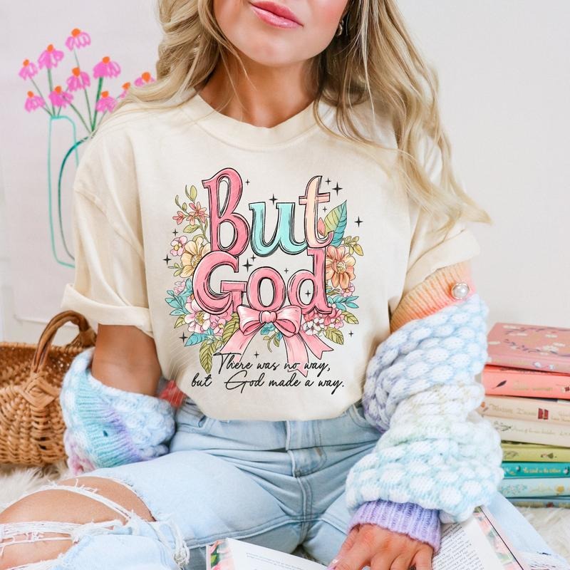 But God Coquette Christian DTF Transfers - THIS IS NOT A SHIRT Hoodie, Sweatshirt | HypeCrazeTee.com