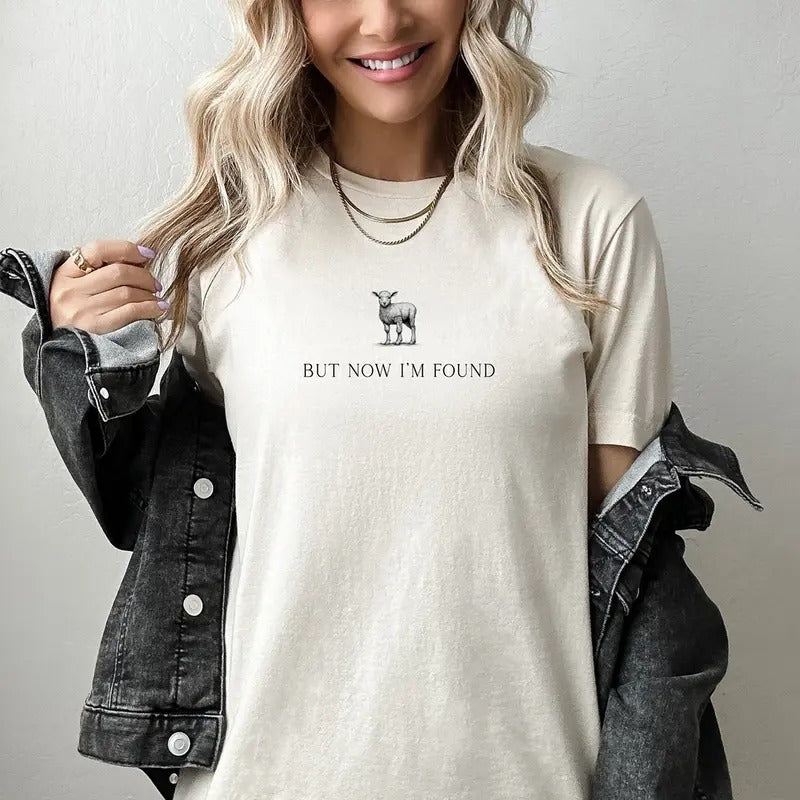 But Now I'M Found Christian Christian Retro Jesus Teestyle{N002}2 T-Shirts, Hoodie, Sweatshirt