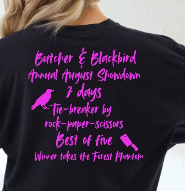 Butcher and Blackbird Sweatshirt, Booktok Hoodie, Brynne Weaver Merch, Books, Reader Shirt, Dark Romance Unisex Soft...