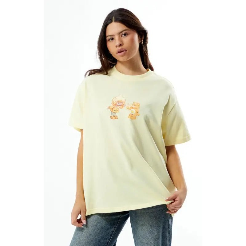 By Samii Ryan Women's Care Bears x Strawberry Shortcake Offer Kindness Oversized T-Shirt Hoodie, Sweatshirt