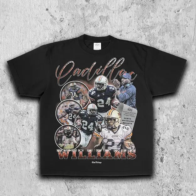 CADILLAC WILLIAMS Tee | Vintage Tee | Men's Graphic T-Shirt | Gift For Fan Hoodie, Sweatshirt | HypeCrazeTee.com
