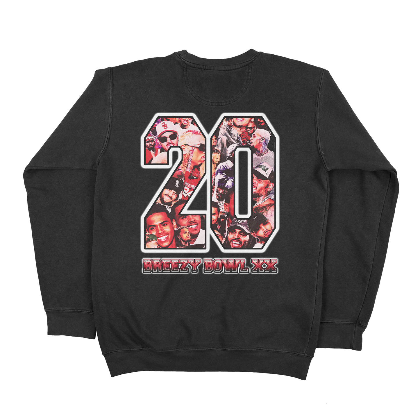 Chris Brown Breezy Bowl XX Sweatshirt – Limited Edition Concert Hoodie, Vintage R&B Streetwear, Unisex Fan Pullover