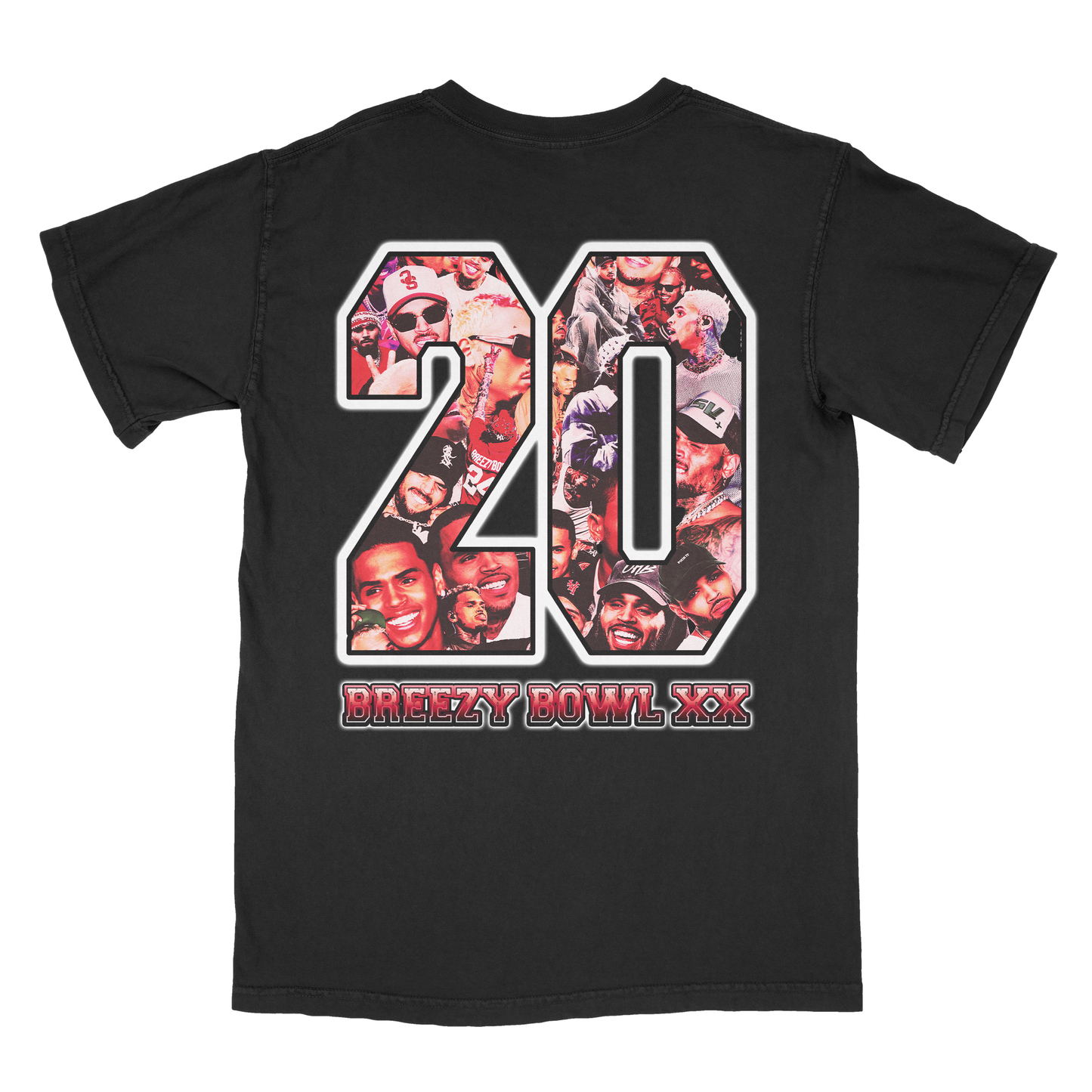 Chris Brown Breezy Bowl XX Graphic Tee – Limited Edition Concert Merch T-Shirt, Vintage R&B Streetwear, Unisex Fan Apparel