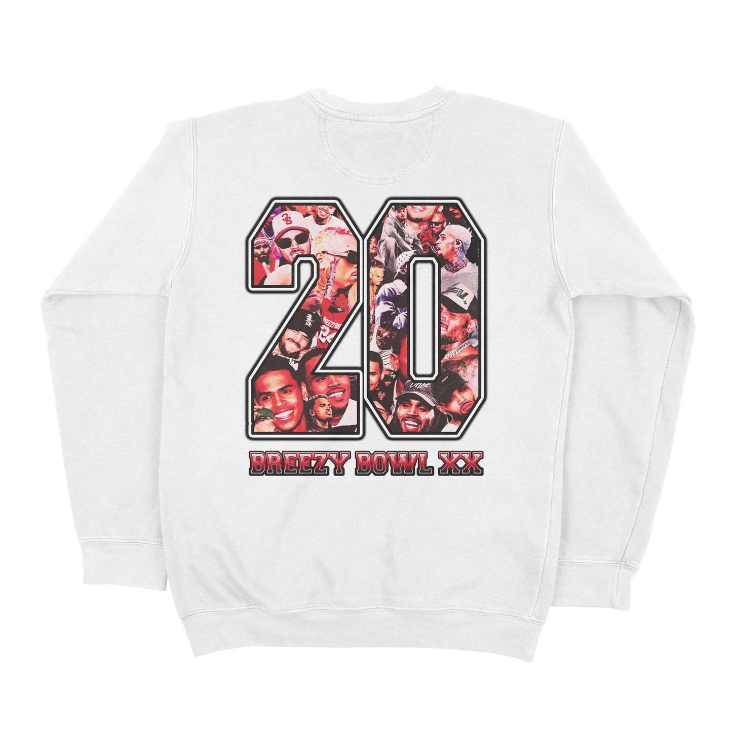 Chris Brown Breezy Bowl XX Sweatshirt – Limited Edition Concert Hoodie, Vintage R&B Streetwear, Unisex Fan Pullover