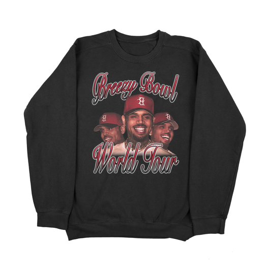 Chris Brown Breezy Bowl XX Sweatshirt – Limited Edition Concert Hoodie, Vintage R&B Streetwear, Unisex Fan Pullover