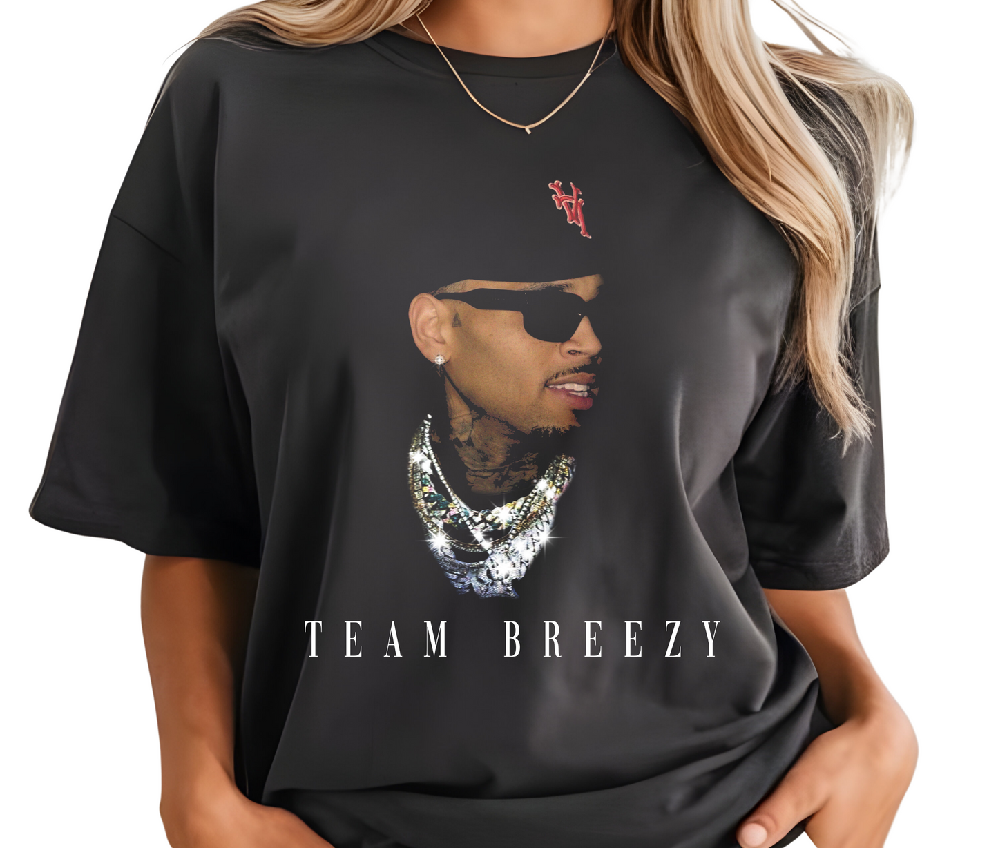 Team Breezy Chris Brown T-Shirt - Graphic Tee, R&B Fan Club Merch, Unisex Cotton Shirt, Music Lover Gift