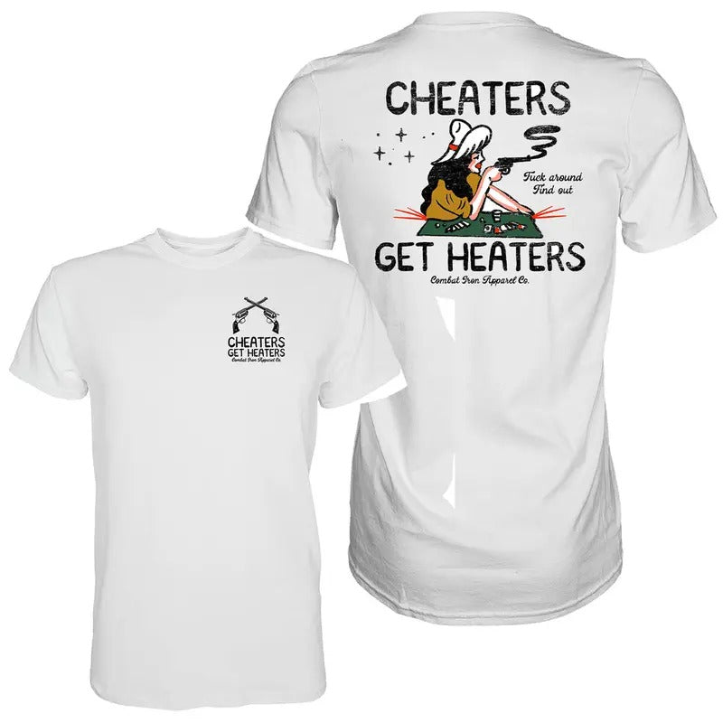 CHEATERS GET HEATERS COWBOY EDITION MEN'S T-SHIRT Hoodie, Sweatshirt | HypeCrazeTee.com
