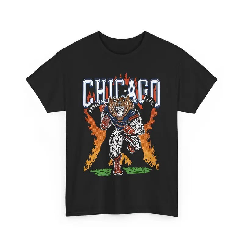 CHICAGO FOOTBALL WL T SHIRT Hoodie, Sweatshirt | HypeCrazeTee.com