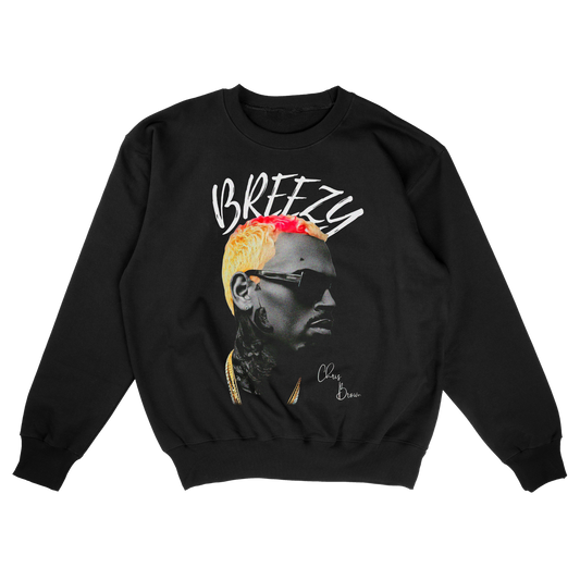 Chris Brown Vintage Streetwear Sweatshirt – Retro Concert Merch Sweater, Unisex Fan Gift