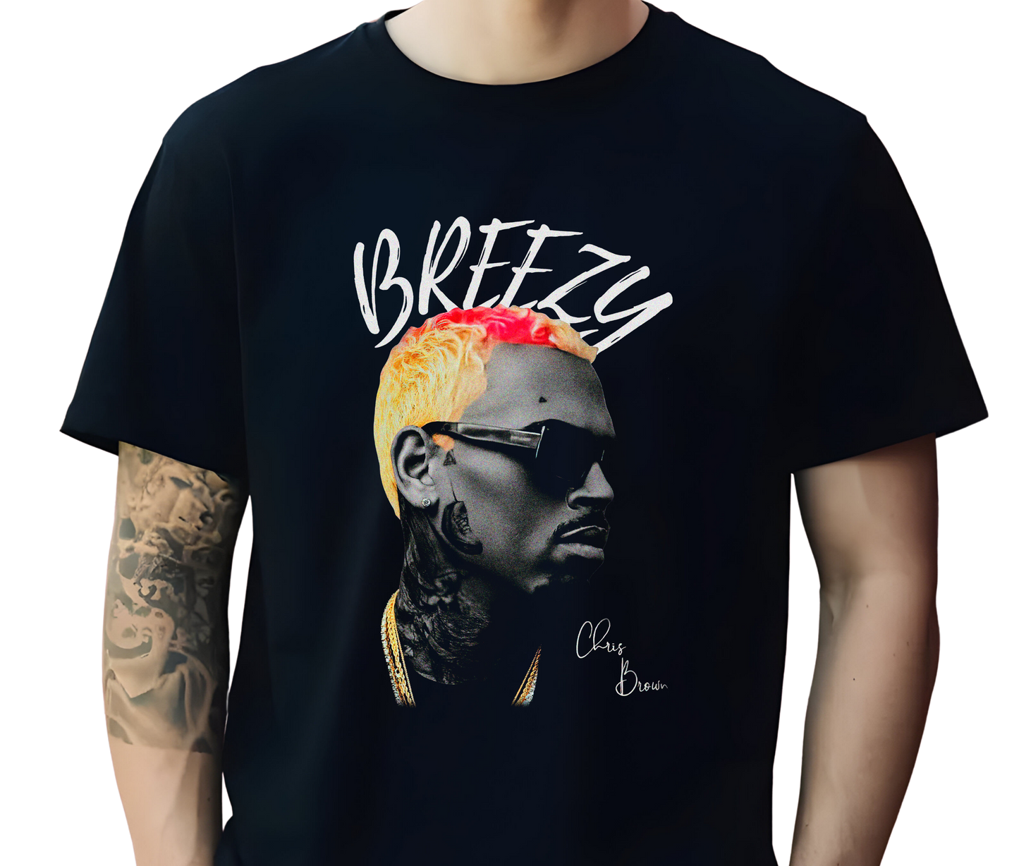 Chris Brown Vintage Streetwear Graphic Tee – Retro Concert Merch T-Shirt, Unisex Fan Gift