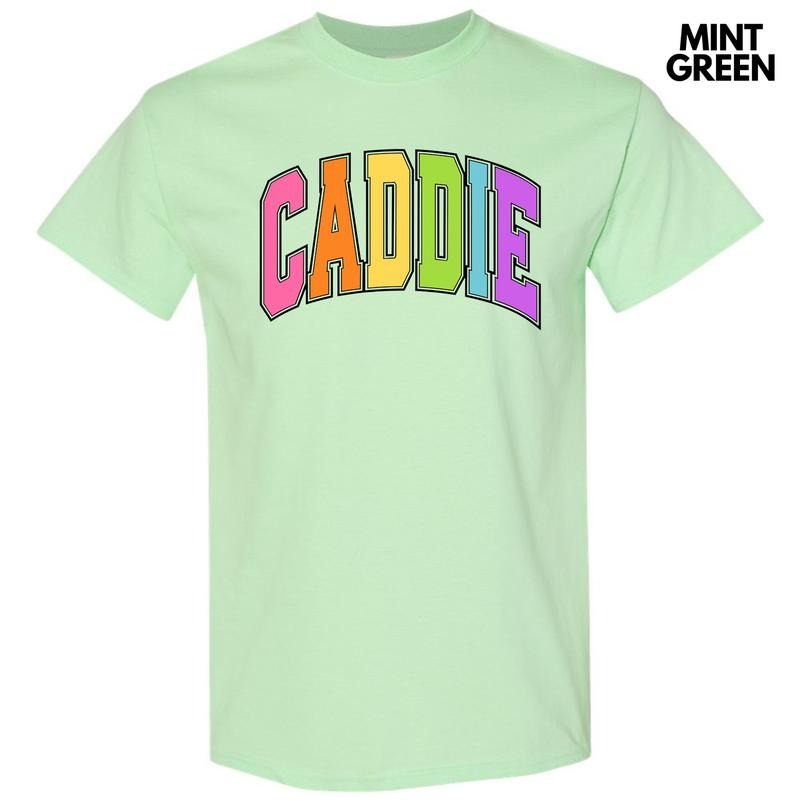 Caddie Varsity Letter Gildan Short Sleeve T-Shirt 'NLB' Hoodie, Sweatshirt | HypeCrazeTee.com