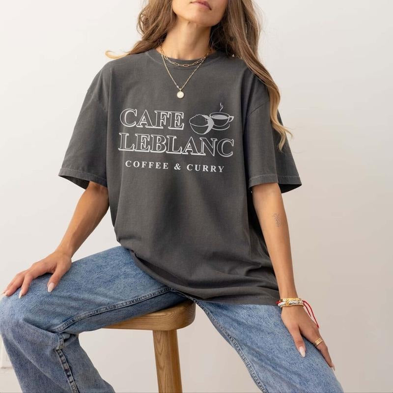 Cafe Leblanc Shirt Coffee & Curry Megami Tensei Inspired Shirt Persona Shirt T-Shirts, Hoodie, Sweatshirt