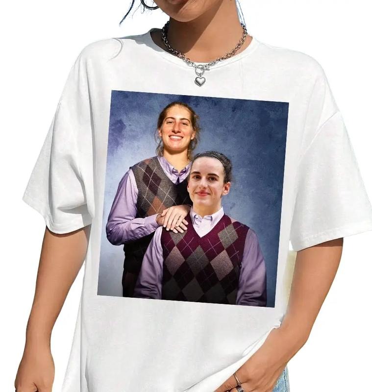 Cait And Kate Step Sister Basketball Funny TShirt, Basketball Player Indiana Vintage Tee Shirt, Perfect Sports Fan Gift,...