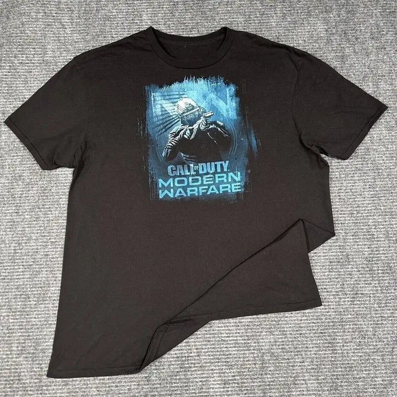 Call Of Duty Modern Warfare T-Shirt Adult XL Black COD MWF Video Game Tee Hoodie, Sweatshirt | HypeCrazeTee.com