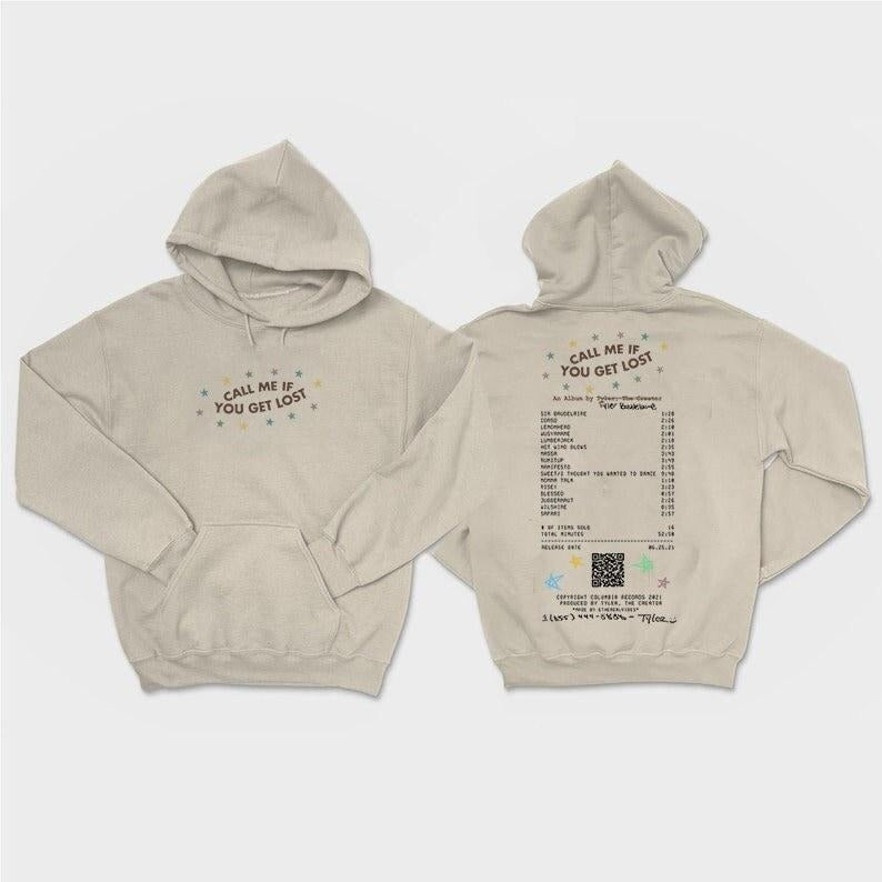 Call me if you get lost shirt, CMIYGL inspired Hoodie, Music Tour Aesthetic Hoodie,sweatshirt | HypeCrazeTee.com