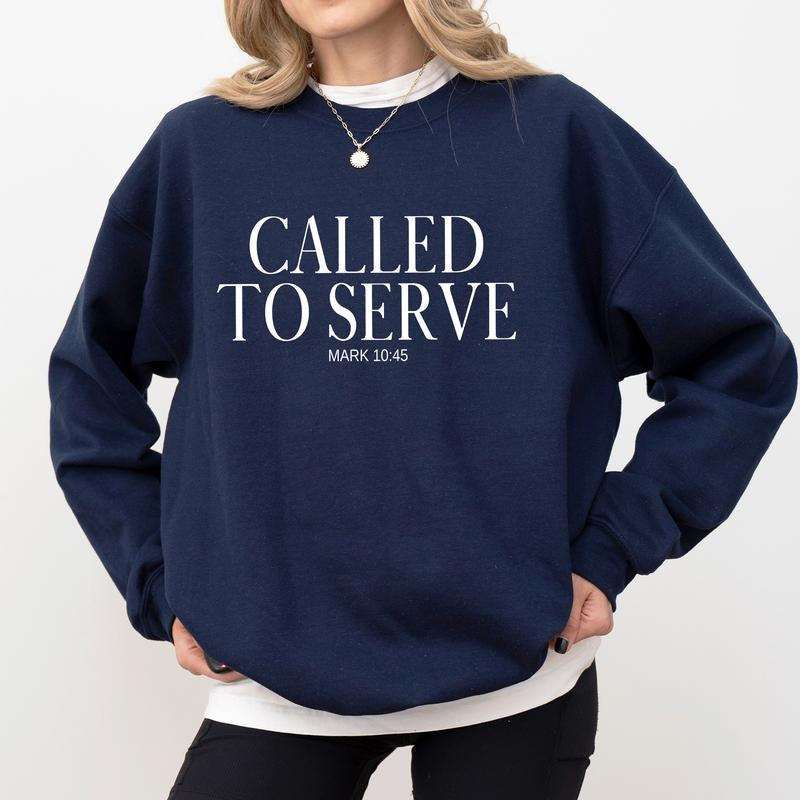 Called Serve Bible Verse God Lover Long Sleeved Religious Christian T-Shirts, Hoodie, Sweatshirt