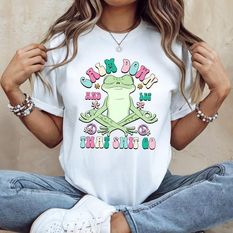 Calm Down And Let That DTF Transfers - THIS IS NOT A SHIRT Hoodie, Sweatshirt | HypeCrazeTee.com