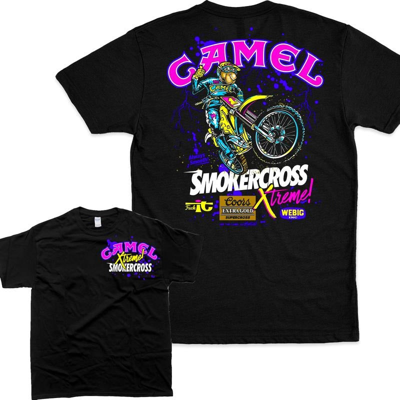 Camel Motorsport Supercross Extreme Graphic ,Shirt for Men , Summer for Men Casual Wear Hoodie, Sweatshirt | HypeCrazeTee.com