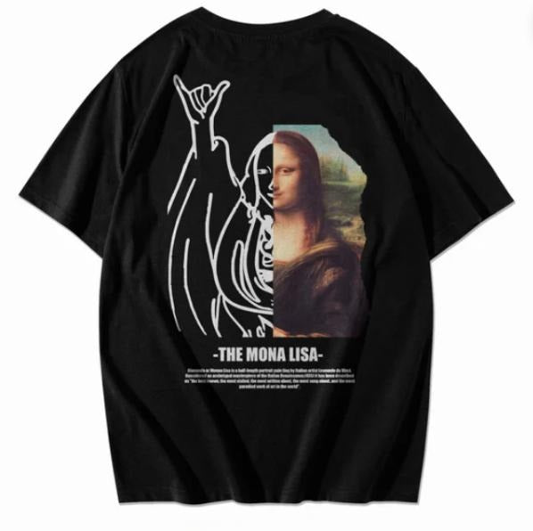 Camiseta The monalisa Shirt, Graphic Tee Shirt, Unisex T-Shirt, Gift For Fan, Him, Her, Crewneck Short Sleeve Shirt,...