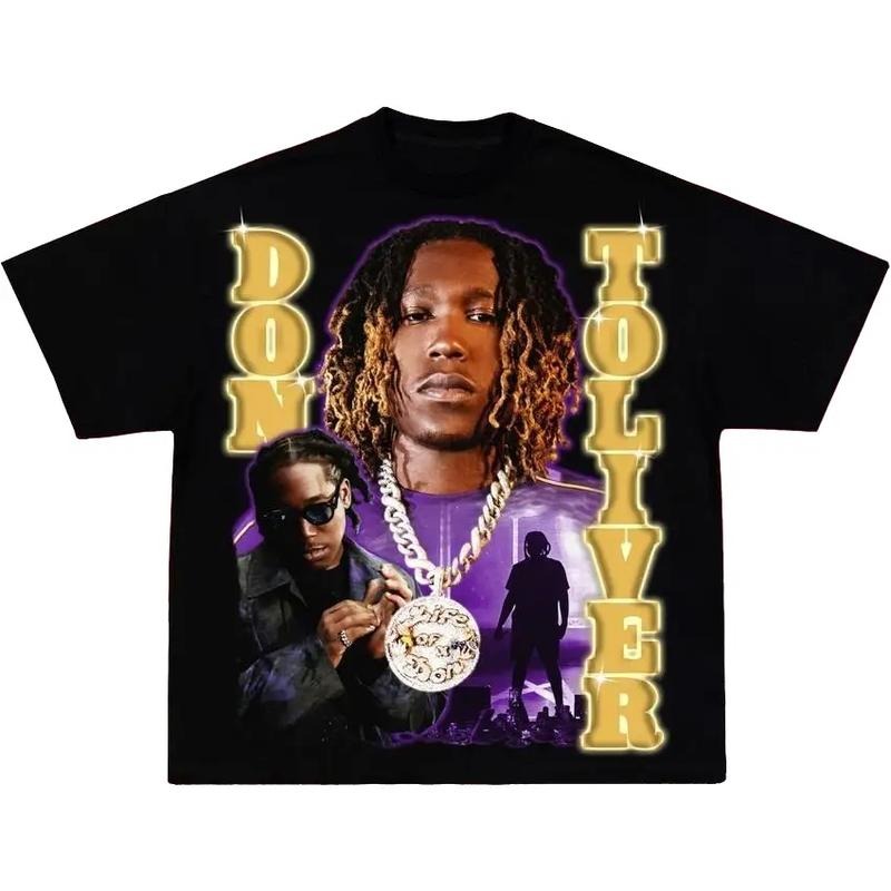 Camiseta Vintage Don Toliver SP 2023 T-Shirt Double Side Hoodie, Sweatshirt | HypeCrazeTee.com