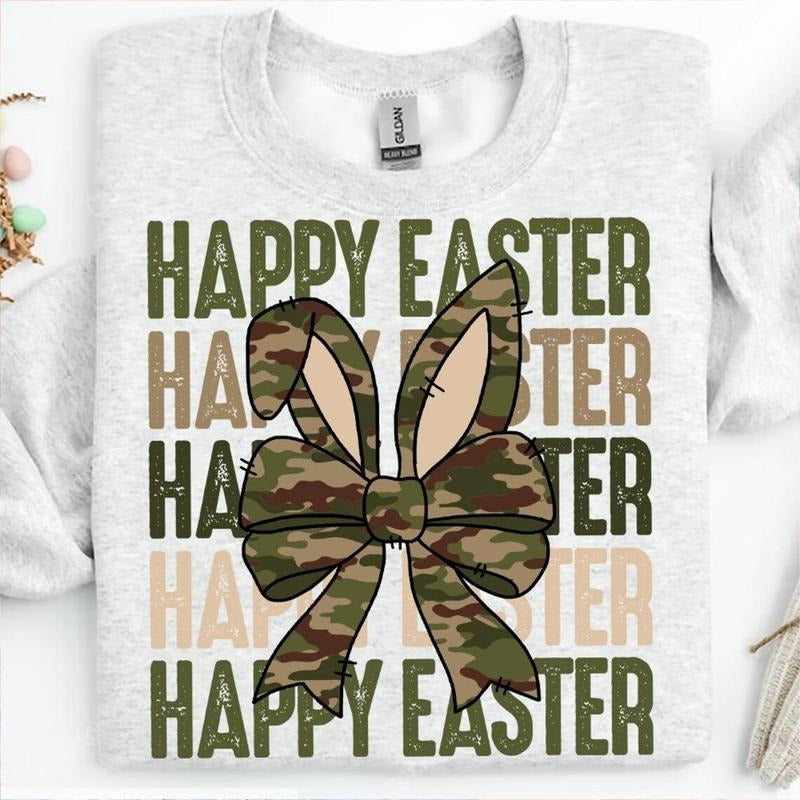 Camo Easter DTF Transfers - THIS IS NOT A SHIRT Hoodie, Sweatshirt | HypeCrazeTee.com