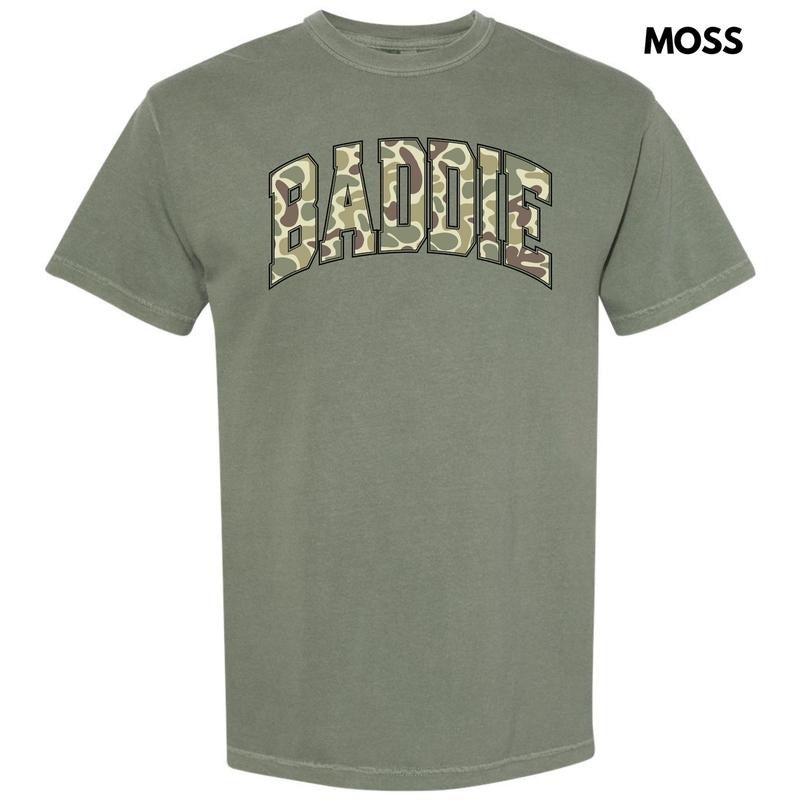 Camouflage Baddie Comfort Colors T-Shirt 'NLB' Hoodie, Sweatshirt | HypeCrazeTee.com