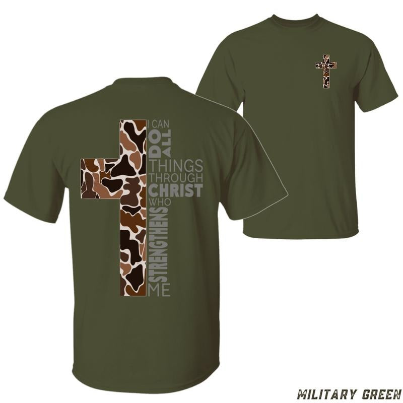 Camouflage Cross T-Shirt