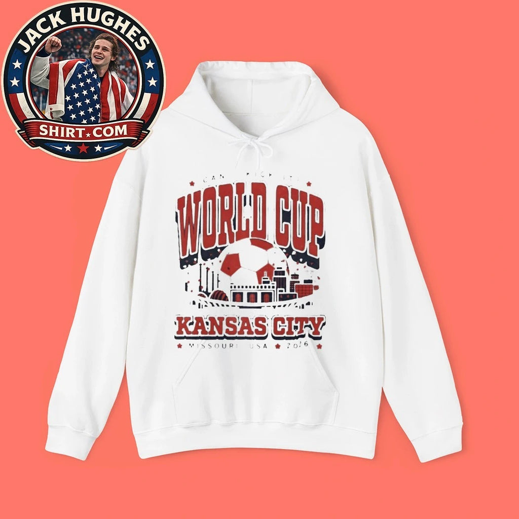 Can I Kick It World Cup 2026 Kansas City Missouri Soccer Fan Shirt