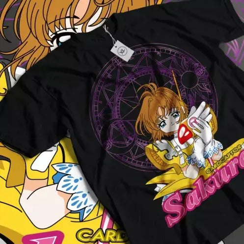 Cardcaptor Sakura T-shirt anime shirt new,HOT HOT-unisex,!! new,!!! new-art.hot Hoodie, Sweatshirt | HypeCrazeTee.com
