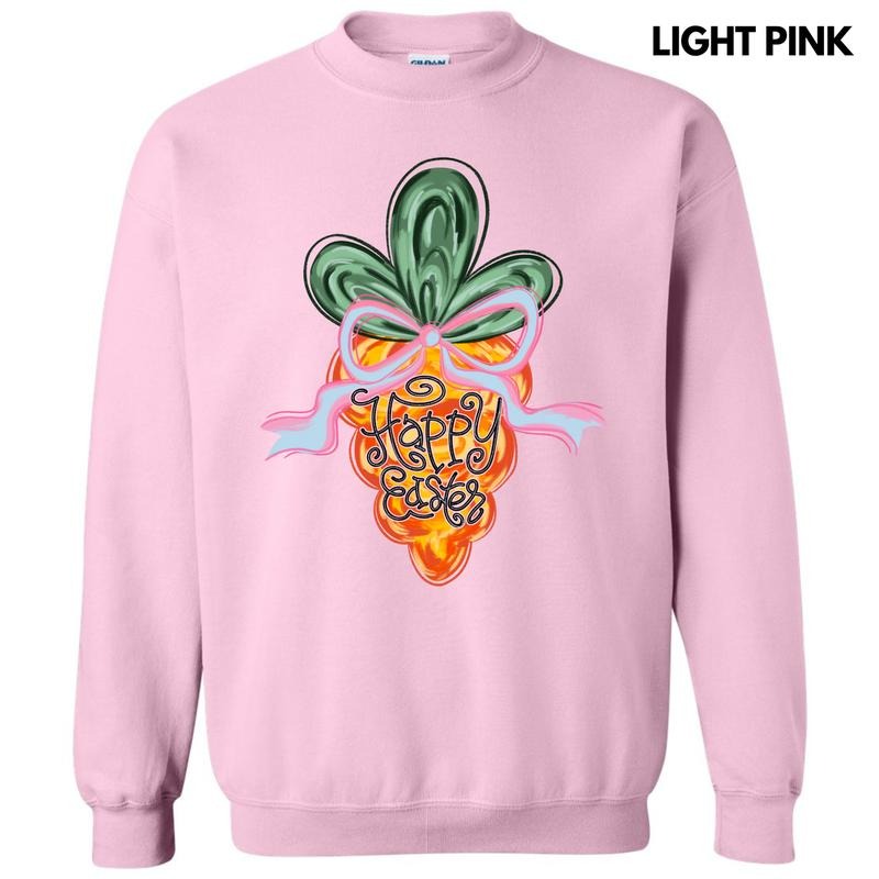Carrot Happy Easter Sweatshirt 'NLB' T-Shirts, Hoodie | HypeCrazeTee.com